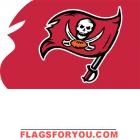 Buccaneers Battle Applique Banner 44" x 28"