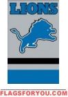 Lions Applique Banner 44" x 28"