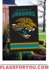 Jaguars Applique Banner 44" x 28"