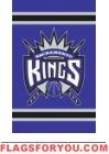 Sacramento Kings Applique Banner Flag 44" x 28"