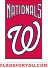 Nationals Applique Banner Flag 44" x 28"