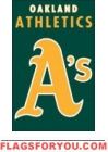 Athletics MLB Applique Banner Flag