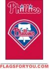 Phillies Applique Banner Flag 44" x 28"