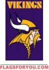 Vikings Applique Banner 44" x 28"