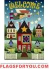 Angel Welcome Garden Flag