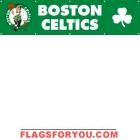 Boston Celtics Banner 8' x 2'
