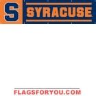 Syracuse Orangemen Banner 8' x 2'