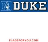 Duke Blue Devils Banner 8' x 2'