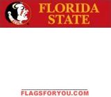 Florida State Seminoles Banner 8' x 2'