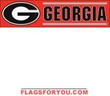 Georgia Bulldogs Banner 8' x 2'