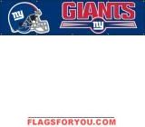 Giants Banner 8' x 2'
