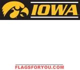 Iowa Hawkeyes Banner 8' x 2'
