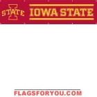 Iowa State Cyclones Banner 8' x 2'