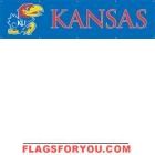 Kansas Jayhawks Banner 8' x 2'