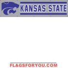 Kansas State Wildcats Banner 8' x 2'