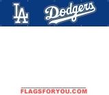 Dodgers Banner 8' x 2'