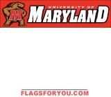 Maryland Terrapins Banner 8' x 2'