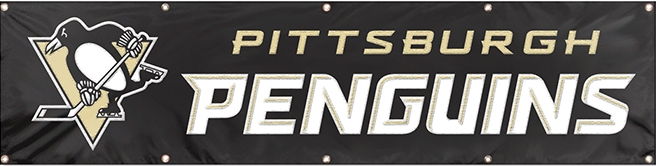 Pittsburgh Penguins Banner 8' x 2'