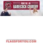 South Carolina Gamecocks Banner 8' x 2'