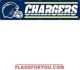 Chargers Banner 8' x 2'