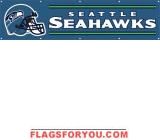 Seahawks Banner 8' x 2'