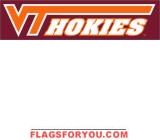 Virginia Tech Hokies Banner 8' x 2'