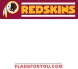 Redskins Banner 8' x 2'
