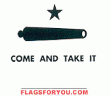 Come and Take It Flag - Cannon 3\'x5\'