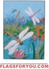 Dragonflies House Flag