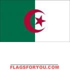 5' x 8' Algeria High Wind, US Made Flag