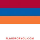 5' x 8' Armenia High Wind, US Made Flag