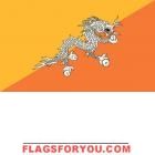 5' x 8' Bhutan High Wind, US Made Flag