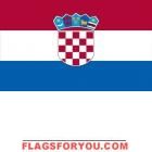 4' x 6' Croatia High Wind, US Made Flag