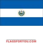 3' x 5' El Salvador High Wind, US Made Flag