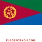 2' x 3' Eritrea High Wind, US Made Flag