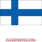 5' x 8' Finland High Wind, US Made Flag