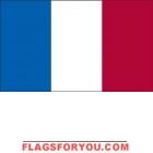 5' x 8' France High Wind, US Made Flag