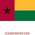 3' x 5' Guinea-Bissau High Wind, US Made Flag