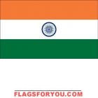 5' x 8' India High Wind, US Made Flag