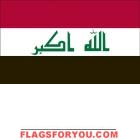 5' x 8' Iraq High Wind, US Made Flag