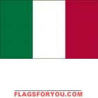 4' x 6' Italy High Wind, US Made Flag