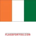 4' x 6' Ivory Coast - Cote d'Ivoire High Wind, US Made Flag