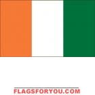 5' x 8' Ivory Coast - Cote d'Ivoire High Wind, US Made Flag