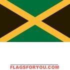 4' x 6' Jamaica High Wind, US Made Flag