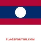 4' x 6' Laos High Wind, US Made Flag