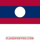 5' x 8' Laos High Wind, US Made Flag