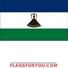 4' x 6' Lesotho High Wind, US Made Flag