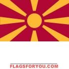 5' x 8' Macedonia High Wind, US Made Flag