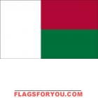 3' x 5' Madagascar High Wind, US Made Flag