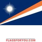4' x 6' Marshall Islands High Wind, US Made Flag